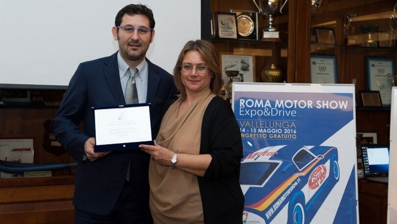 Andrea Del Campo di Ford Italia ha vinto il Motor Award 2016