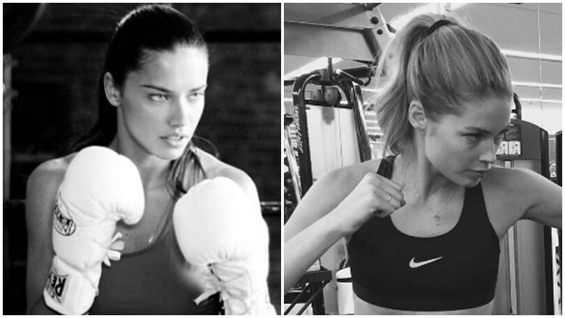 Le modelle di Victoria's Secret, dalle passerelle al ring