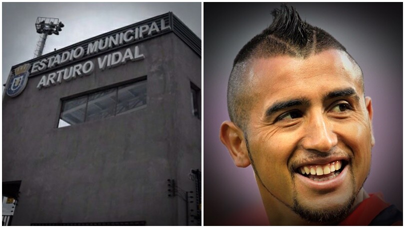In Cile hanno dedicato uno stadio ad Arturo Vidal