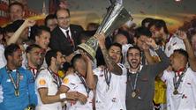 Europa League, grande festa del Siviglia