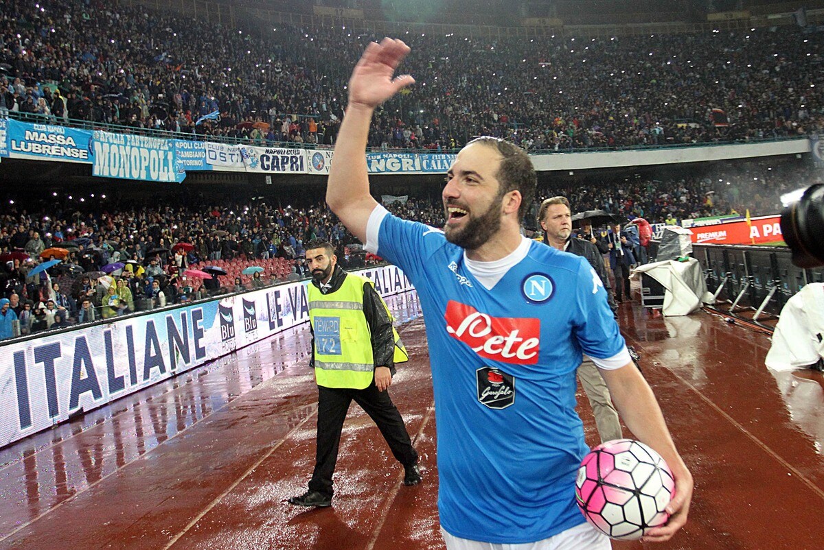 Gonzalo Higuain: «A Napoli più amato che in qualsiasi altro club»
