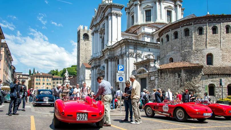 Mille Miglia 2016, oggi la partenza da Brescia