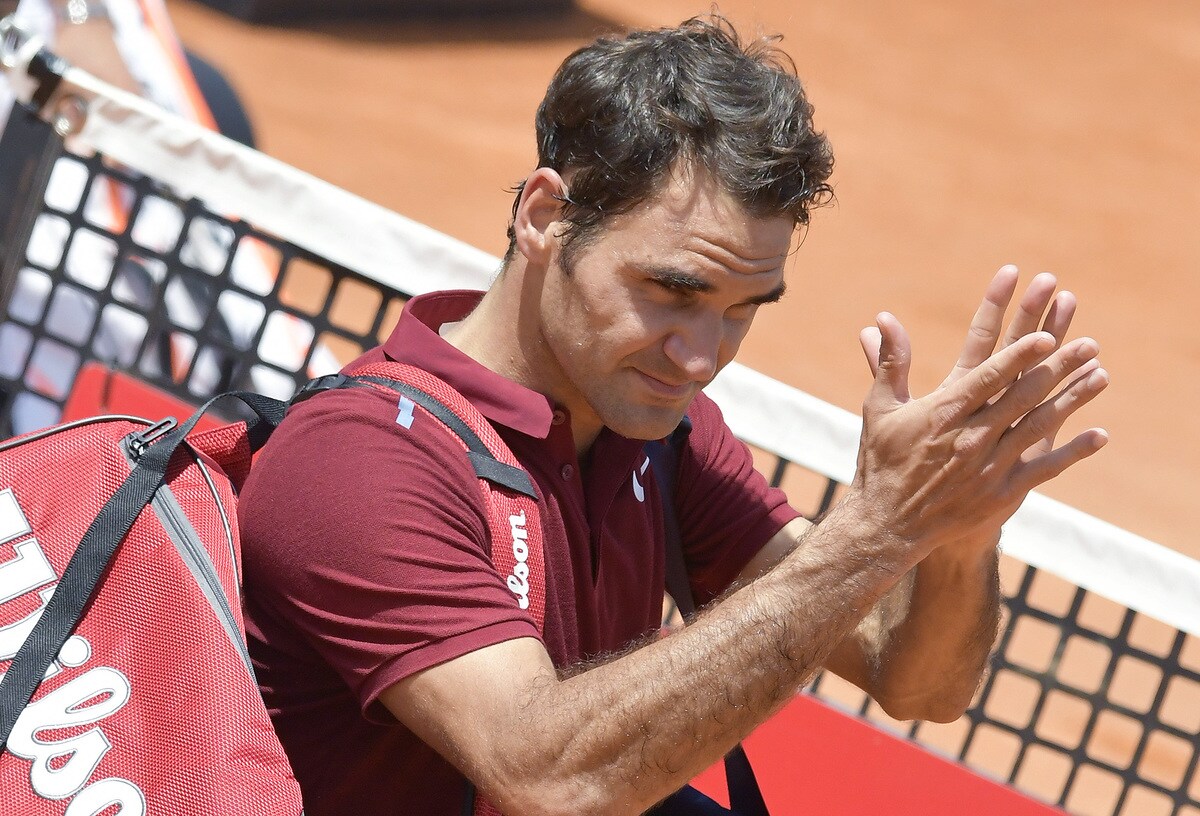 Roland Garros, Roger Federer dà forfait
