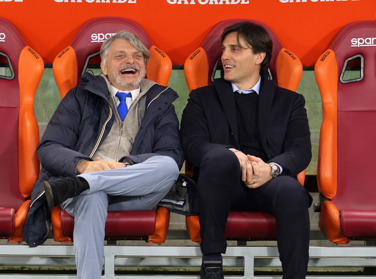 Serie A Sampdoria, Ferrero: «Montella deve convincere me e i tifosi»