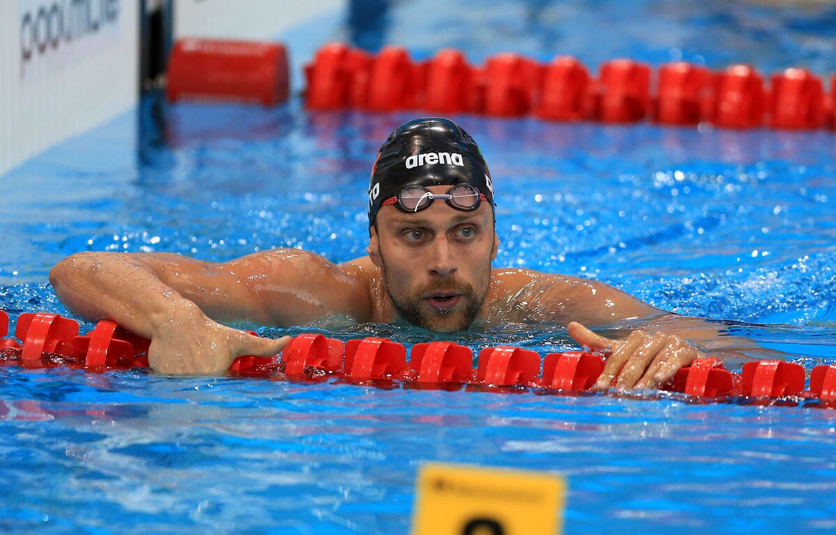 Europei nuoto, Dotto medaglia d'oro nei 100 stile libero