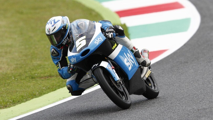 Moto3, Mugello: pole a Fenati, anche Migno in prima fila