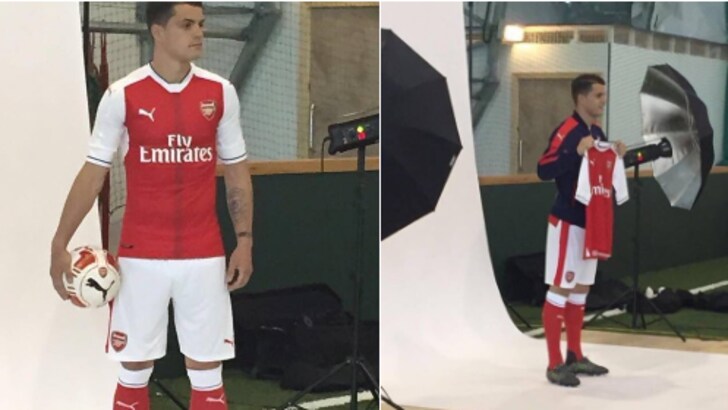 Seconda Maglia Arsenal Granit Xhaka Seconda Maglia Arsenal Granit Xhaka