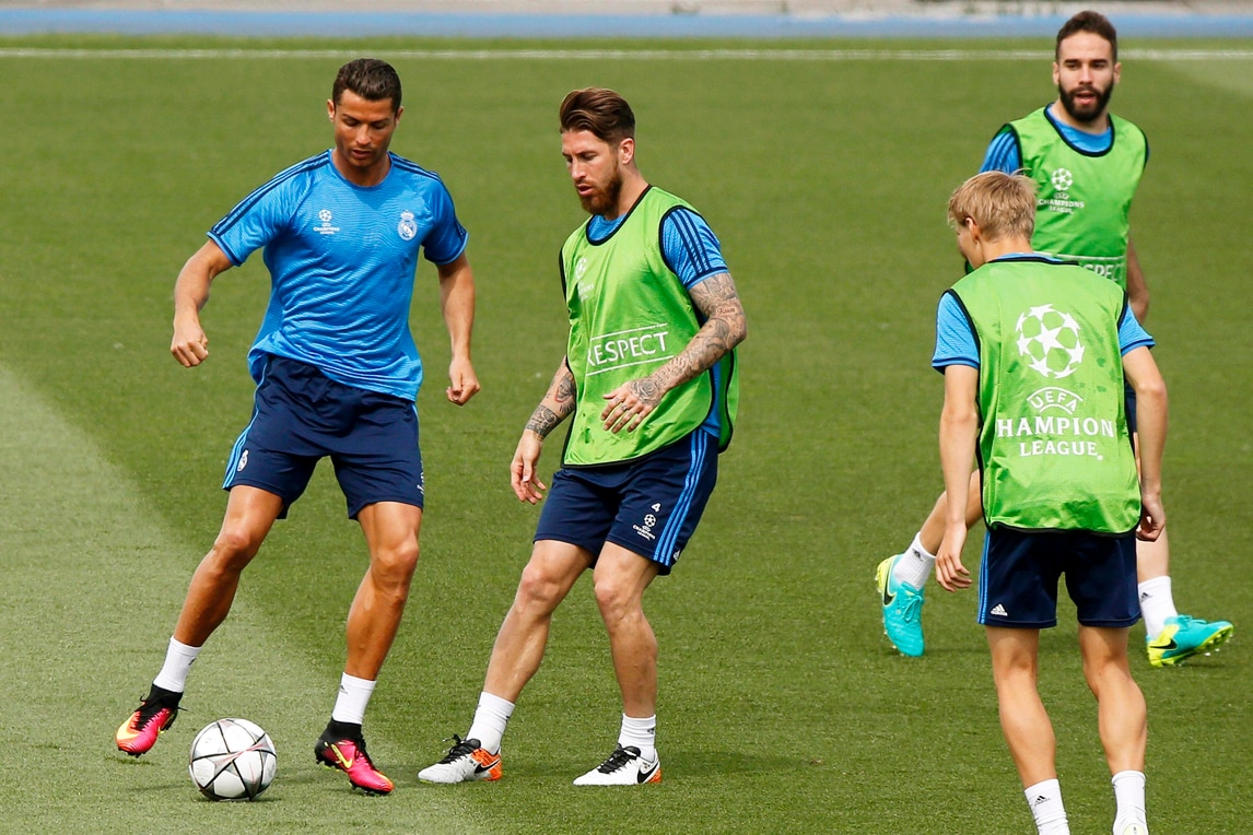 Champions League: in casa Real Madrid rientra l'allarme Ronaldo: «Solo uno spavento»
