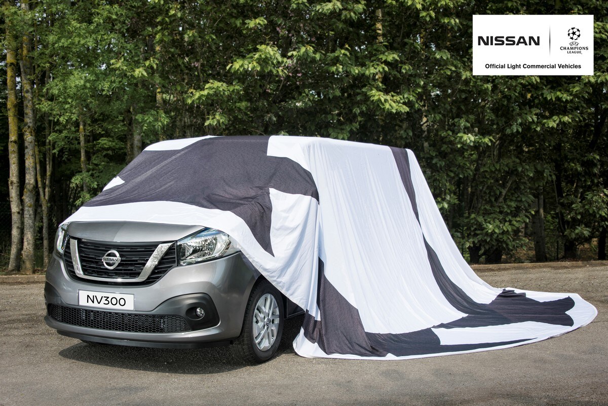 Nissan NV300, debutto da "Champions" per il nuovo furgone