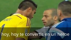 Mascherano, grinta da leader. Ecco come motivò Romero