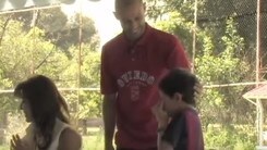 Il bambino incontra Mascherano, l'emozione è troppo forte