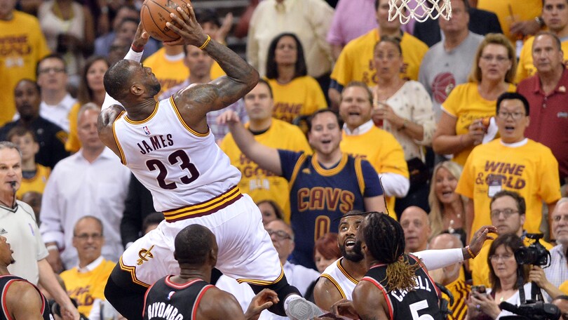 LeBron stende Toronto, Cleveland alle Finals
