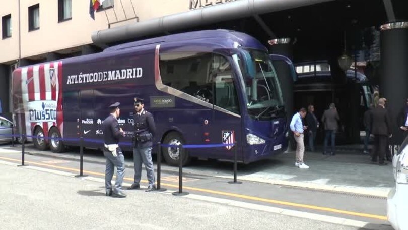 Atletico Madrid: ecco il pullman