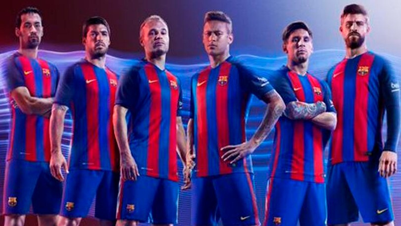 Barcellona, ecco le nuove maglie: non ci sono Mascherano e Dani Alves