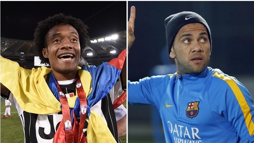 Calciomercato, dall'Inghilterra: «Cuadrado al Barcellona per sostituire Daniel Alves»