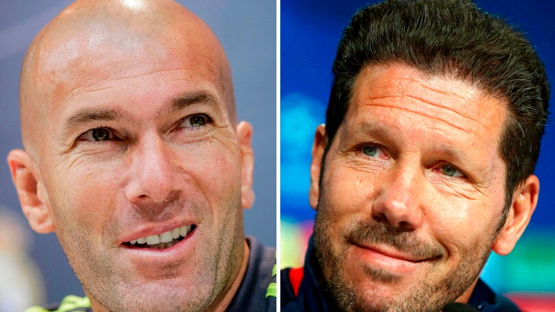 Champions, Cholo contro Zizou: un derby agli antipodi