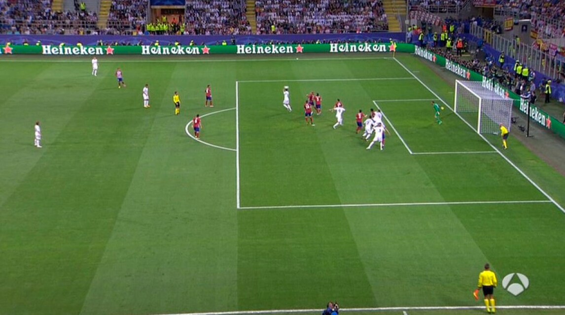 Champions League, Real-Atletico Madrid: Ramos segna ma è in fuorigioco