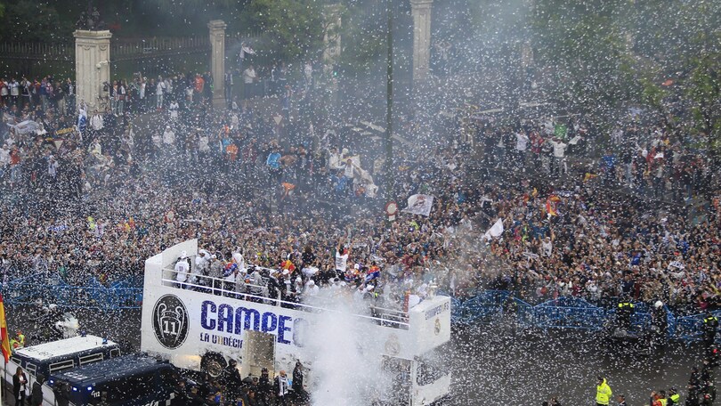 Champions League, Madrid impazzisce per i suoi "Campeones"