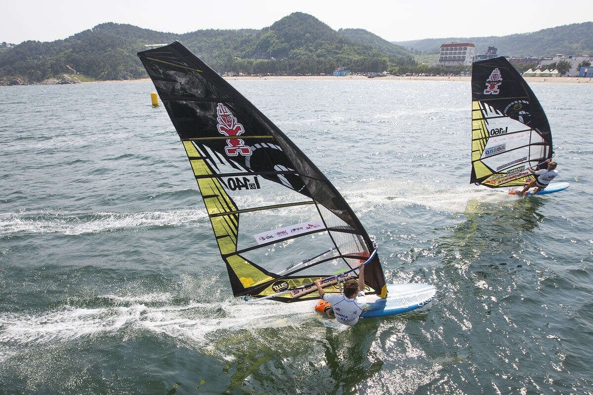 Windsurf, exploit del savonese Iachino in Corea. Ed è leader
