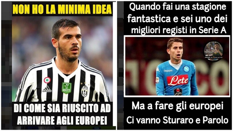 Euro 2016: c'è Sturaro e non Jorginho tra i convocati. I social si scatenano