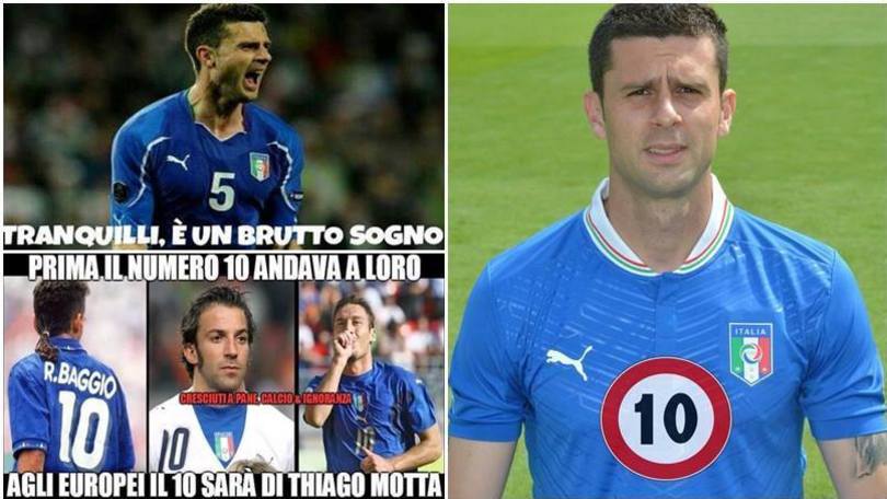 Motta prende la 10 e il web si scatena