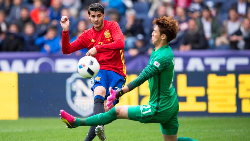 Spagna-Corea del Sud 6-1, è Morata show