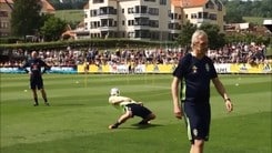 Italia, guarda Ibrahimovic: che show in allenamento!