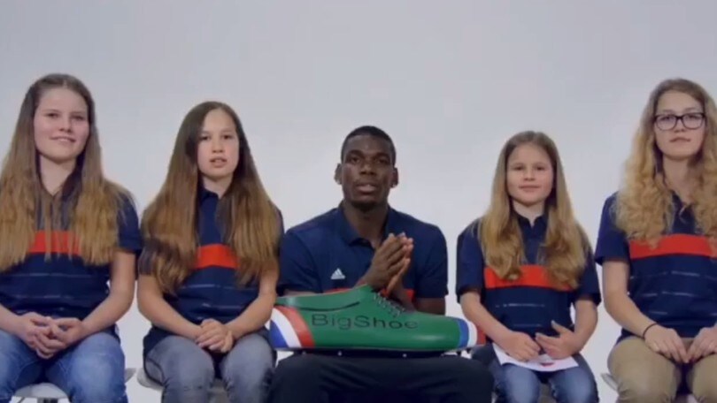 Pogba, cuore d'oro: con BigShoe11 aiuta i bambini in Africa
