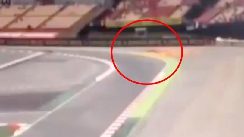 Morte Salom, il video dell'incidente