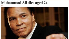 La scomparsa di Muhammad Ali, le reazioni dal mondo