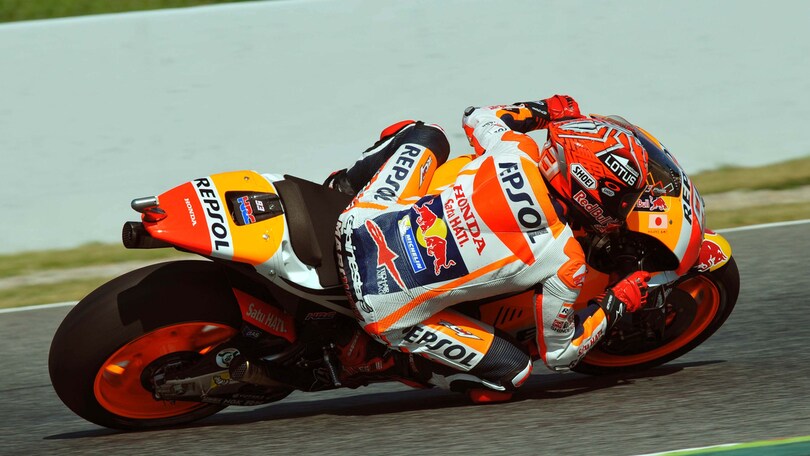 MotoGp Catalogna, Marquez in testa nelle FP4