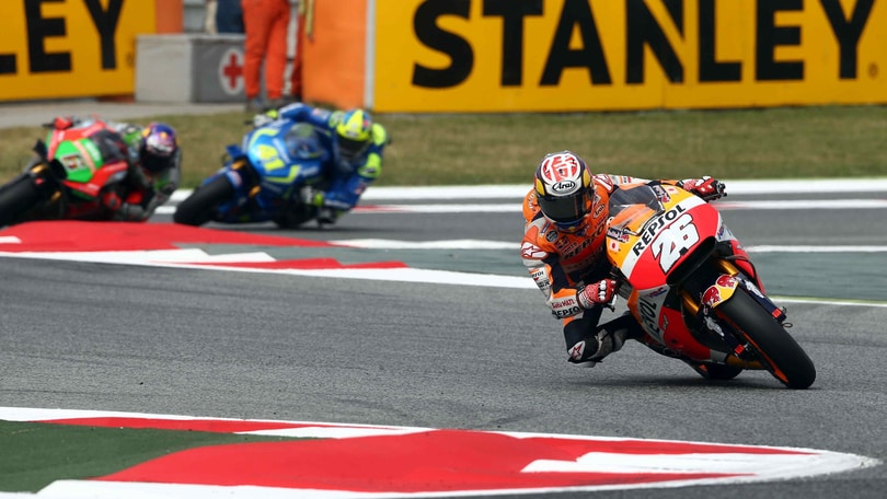 MotoGp Catalogna, Pedrosa: «Contento per la prima fila»