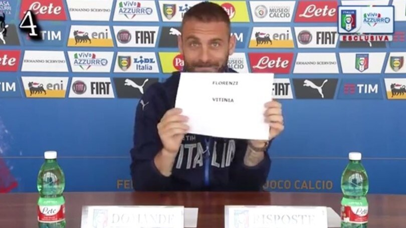 De Rossi, il quiz sui compagni è da ridere