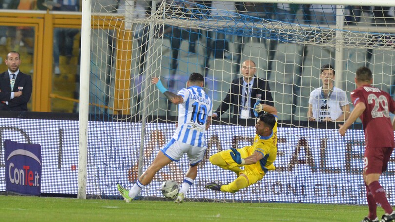 Serie B: è sempre Lapadula. Pescara, la A vicina: Trapani ko 2-0