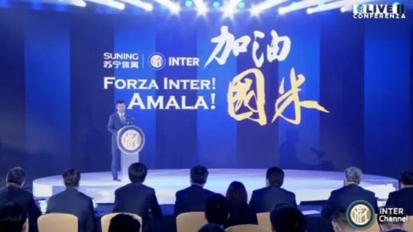 Inter, il Suning annuncia: «Entriamo a far parte della storia nerazzurra»