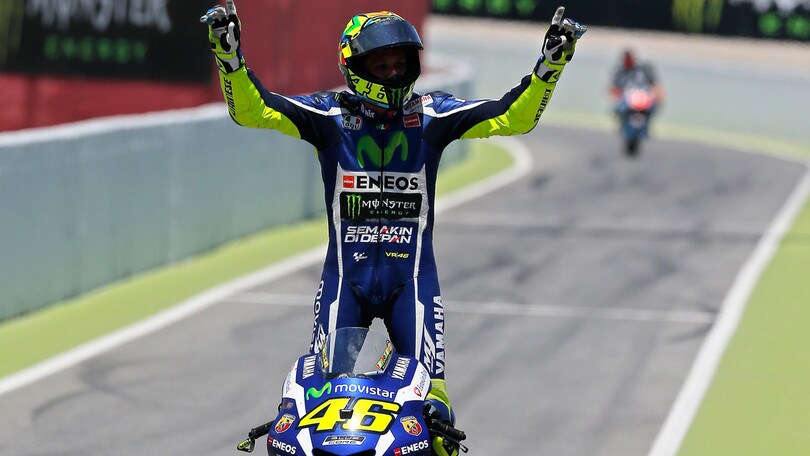 MotoGp: Rossi trionfa in Catalogna, il titolo a 3,00