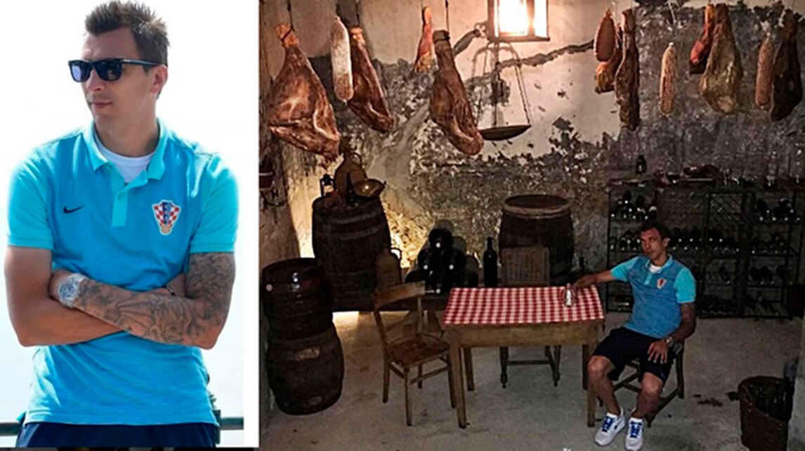Euro 2016, Croazia: Mandzukic festeggia la tripletta...in cantina