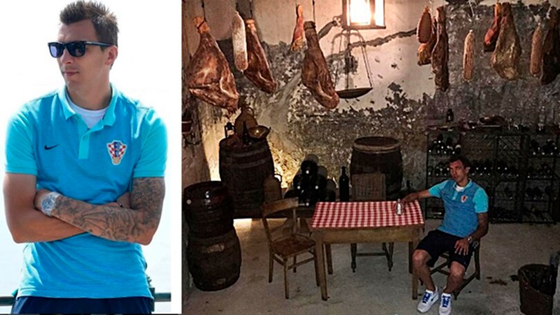 Euro 2016, Croazia: Mandzukic festeggia la tripletta...in cantina