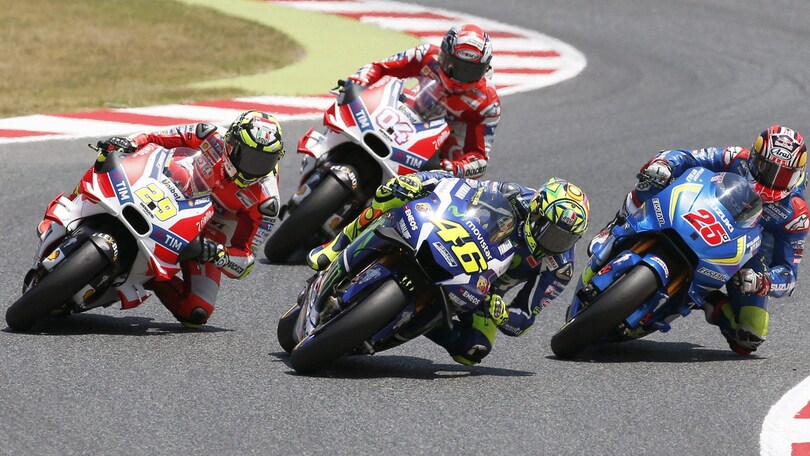 MotoGp Yamaha, Rossi: «Buone impressioni dal nuovo telaio»