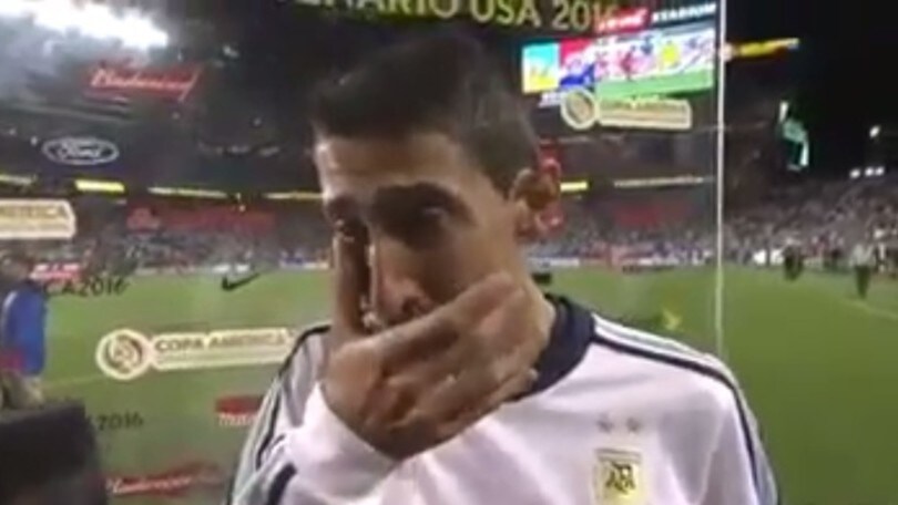 Argentina, Di Maria in lacrime davanti ai microfoni: il gol è per la nonna
