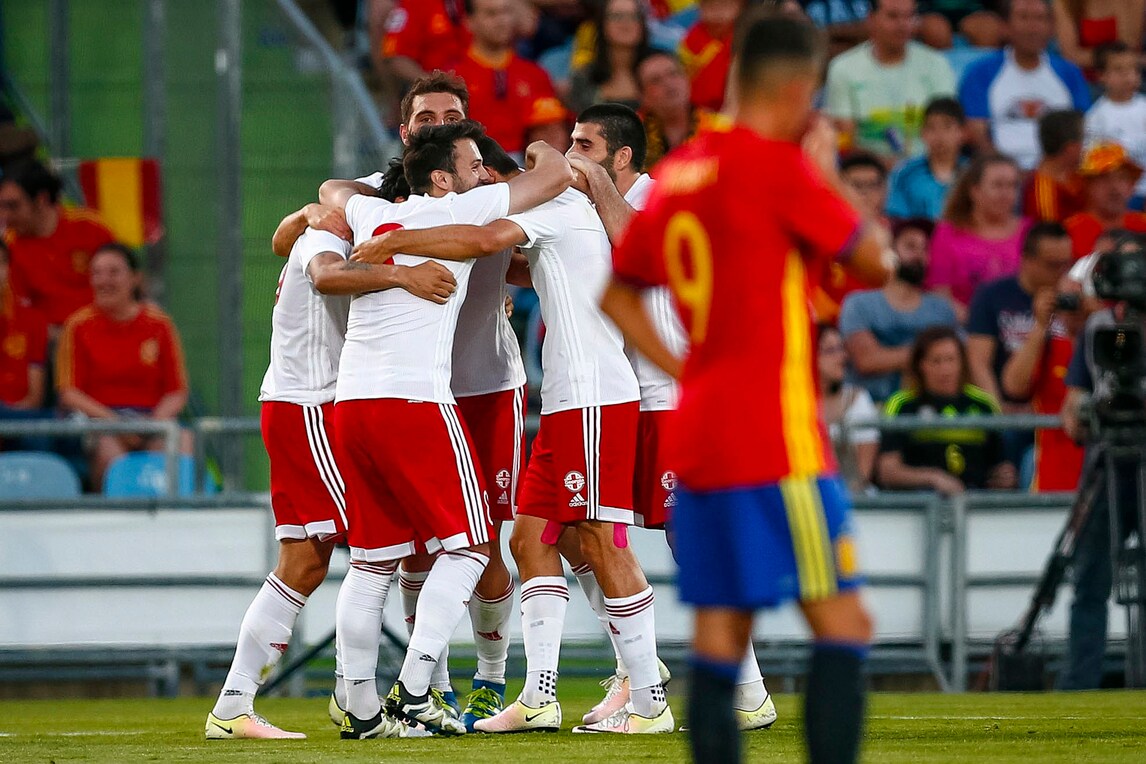 Euro 2016, Spagna ko con la Georgia in amichevole. Morata resta in panchina