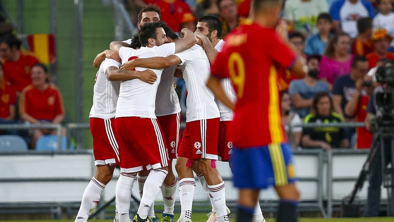 Euro 2016, Spagna ko con la Georgia in amichevole. Morata resta in panchina