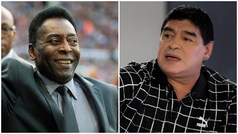 Pelè contro Maradona: a Parigi «Il match della Pace»