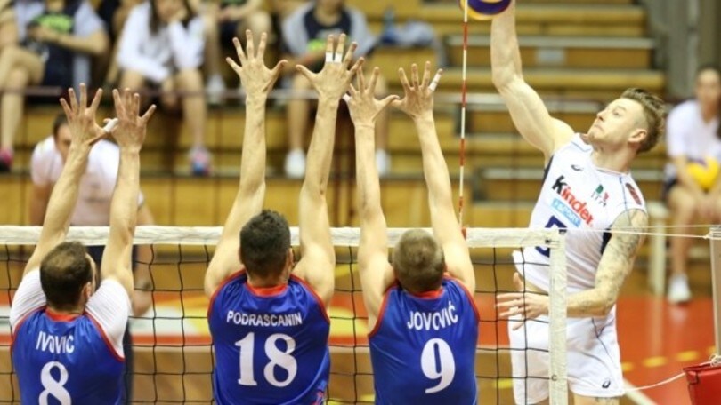 Italia sconfitta nella prima uscita stagionale. 0-3 con la Serbia