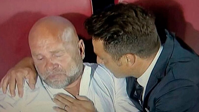 Trapani-Pescara: Cosmi in lacrime, Oddo lo rincuora