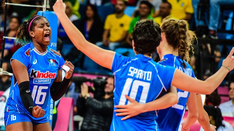 Una giovane Italia fa esperienza contro il Brasile ma perde 1-3