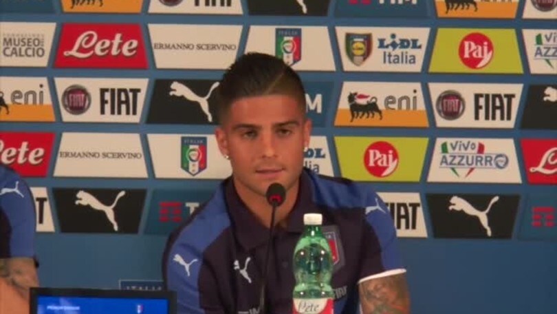 Insigne: "Lavoriamo per un grande Europeo"