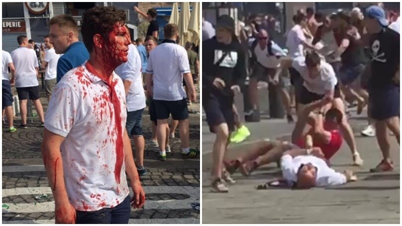 Euro 2016, a Marsiglia ancora scontri fra hooligan e polizia
