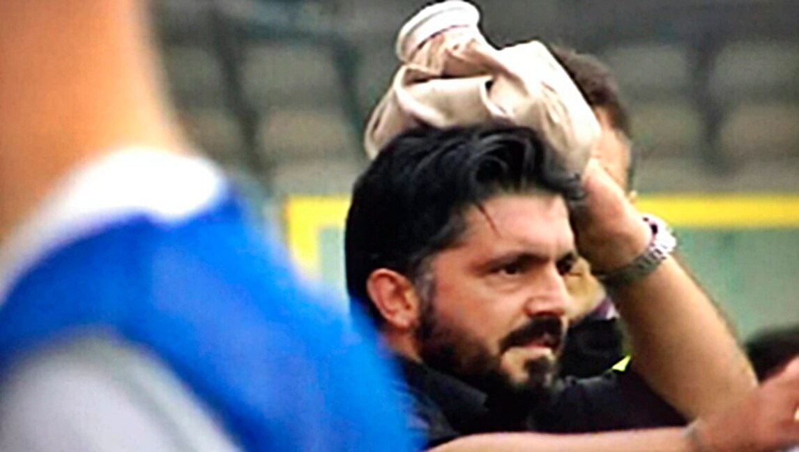 Lega Pro, Foggia-Pisa: Gattuso colpito, attimi di tensione