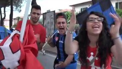 Pisa in Serie B, città in festa